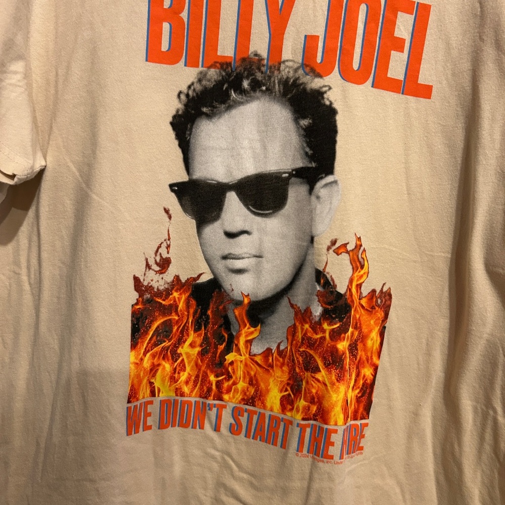 Billy Joel - We Didn’t Start the Fire Graphic T-Shirt